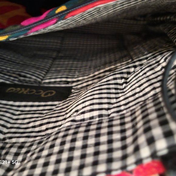 Occicho handbag vintage medium sized quite pretty. - Picture 6 of 10